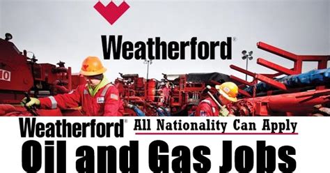 JOBS IN WEATHERFORD OIL & GAS I UAE I QATAR I CANADA I USA - Job Opportunities