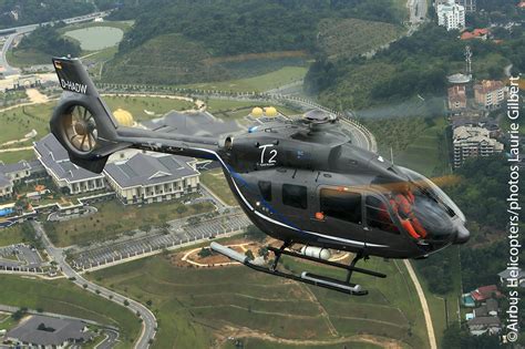 The civil EC145 T2 : a multi-purpose mission helicopter