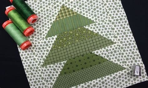 A Scrappy Christmas Tree Quilt Block: FREE PDF Tutorial | Craftsy