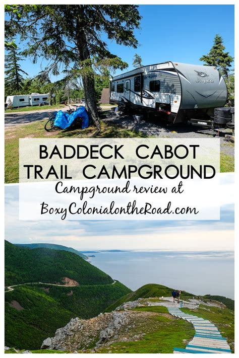 Baddeck Cabot Trail Campground Review: Cape Breton Island, Nova Scotia ...