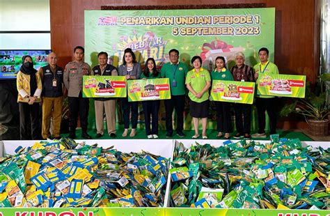 The 1st Billion Rupiah Hatari Celebration was drawn, the prize was an ...