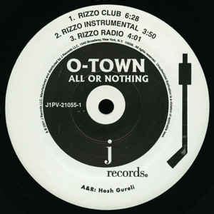 O-Town - All Or Nothing (2001, Vinyl) | Discogs