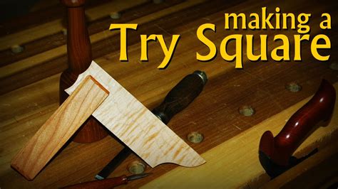 Make a Try Square - Woodworking Layout Tool - YouTube