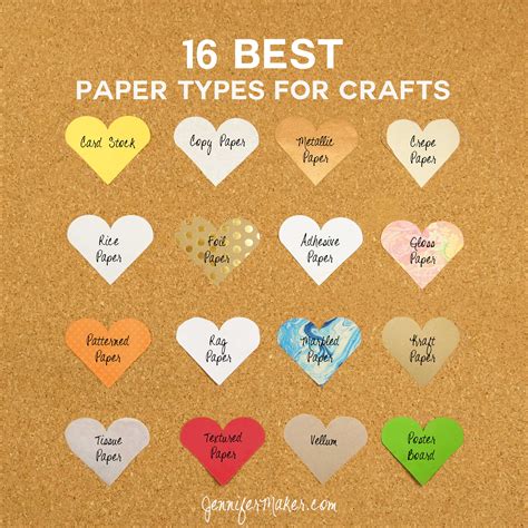 16 Best Paper Types for Amazing Crafts - Jennifer Maker