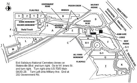 002 SALISBURY NATIONAL CEMETE Rowan County North Carolina Cemeteries