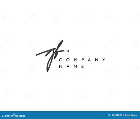 GF Initial Signature Handwriting Template. Initial Letter Signature ...