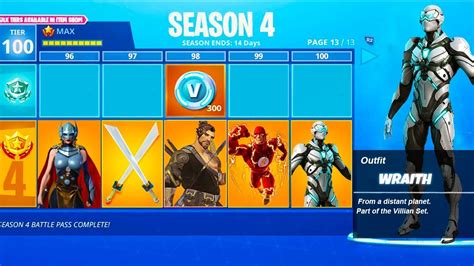 0715 NEW SEASON 5 TIER 100 BATTLE PASS SKIN UNLOCKED In Fortnite Battle ...