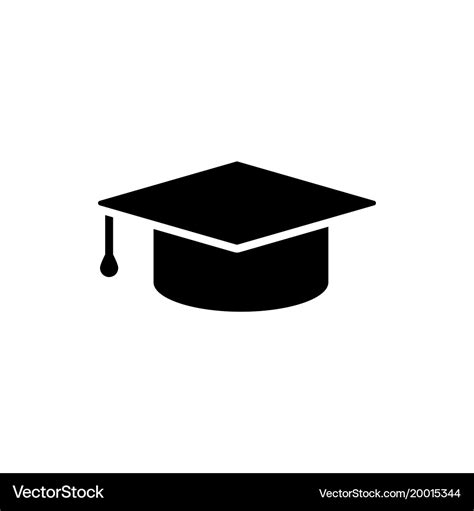 Education icon isolated on white Royalty Free Vector Image