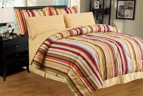 Ultra Soft 8 PC Reversible Bed in a Bag Comforter Set (Full, Audrey) - Walmart.com