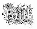Faith Hope Love Coloring Pages sketch template