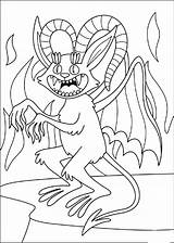 Dibujos De Demonio Para Colorear E Imprimir– ColoringOnlyCom sketch template