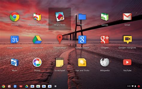 Can I add Icons to the chrome os desktop - Google Product Forums