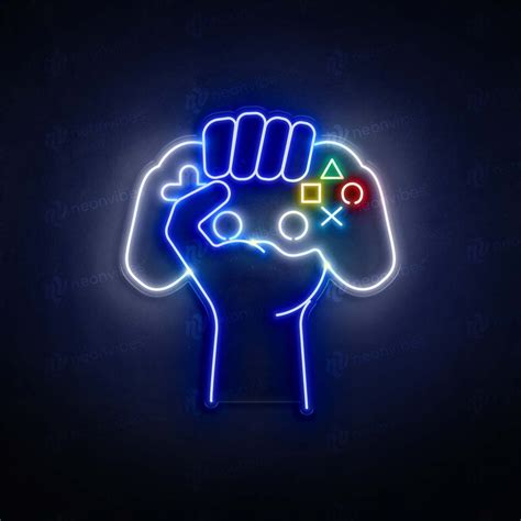 Controller Grip neon sign in 2023 | Neon signs, Led neon signs, Sign lighting
