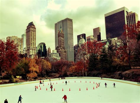 Wollman Rink in Central Park | New york skyline, Central park, Travel