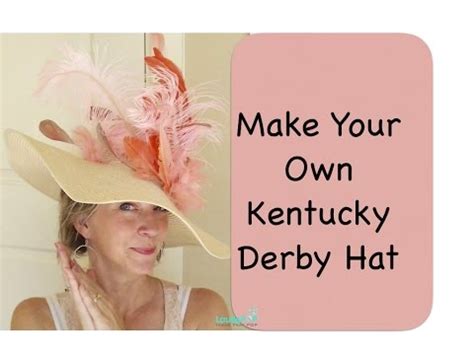 DIY Derby Hat (Make Your Own Kentucky Derby Hat) - YouTube