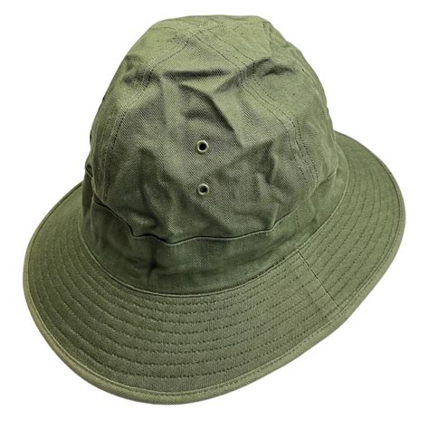 Original WWII US 'Boonie' tropical hat - Oorlogsspullen.nl - Militaria shop