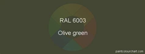 RAL 6003 : Painting RAL 6003 (Olive green) | PaintColourChart.com