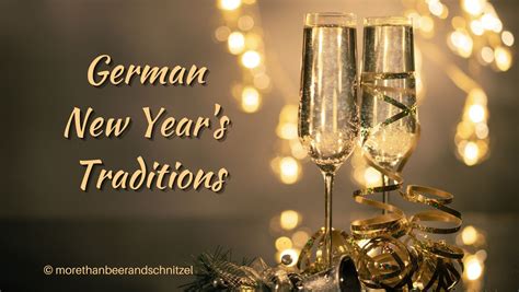 German New Year’s Traditions – More than Beer and Schnitzel