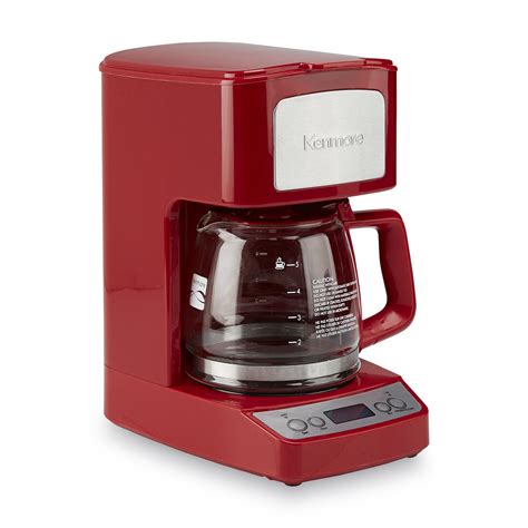 Kenmore 238009R 5-Cup Coffee Maker - Red