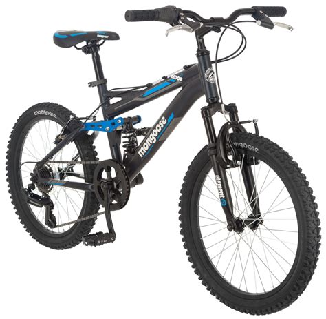 Mongoose Ledge 2.1 Mountain Bike, 20-inch wheels, 7 speeds, boys frame, Black - Walmart.com ...