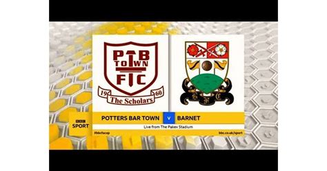 POTTERS BAR TOWN v BARNET FC - 2019.