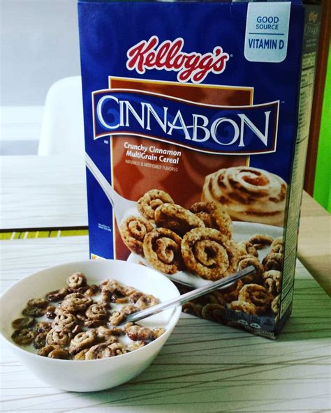 Cinnabon Cereal - History Of Crunchy Multigrain Cereal - Snack History