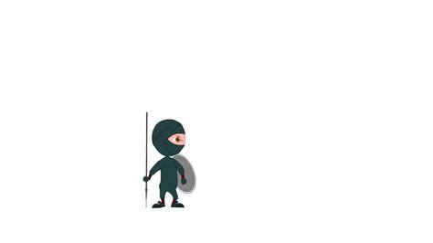 2D Ninja Fight Game Animation :: Behance