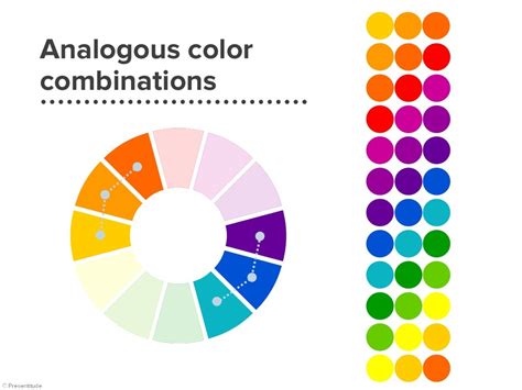 Analogous colors | example