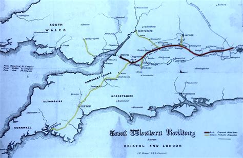 Plan of GWR from prospectus 1834.jpg | The Heritage Portal