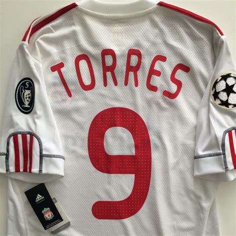 Rare Liverpool 2009/10 Away Jersey Torres Nameset, Sports Equipment ...