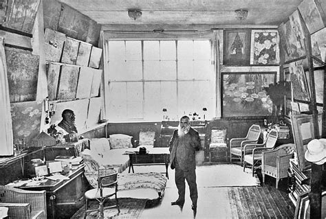 22 Amazing Photographs of Claude Monet in His Studio and His Garden at Giverny ~ Vintage Everyday