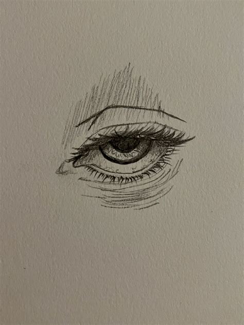 Tired eye | Indie drawings, Eye drawing, Eye art