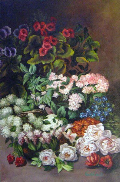 Spring Flowers Painting by Claude Monet Reproduction | iPaintings.com