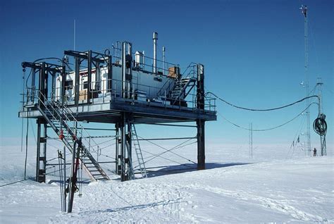 Antarctic Research Station Photograph by British Antarctic Survey/science Photo Library - Pixels