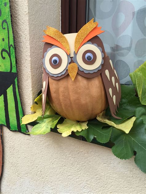 Pumpkin owl | Creative pumpkin decorating, Pumpkin decorating, Pumpkin halloween decorations