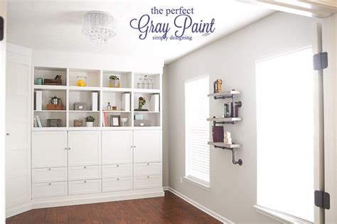 Craft Room : the Perfect Gray Paint : Part 6