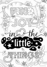 Adult Coloring Pages Joy sketch template