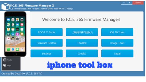 iphone tool box OS firmware management tool.. ~ All Mobile Flash Tool ...