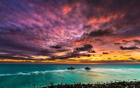 Lanikai Pillbox Hike (Kaiwa Ridge): Best Sunrise Hike on Oahu, Hawaii | Lanikai beach, Oahu, Sunrise