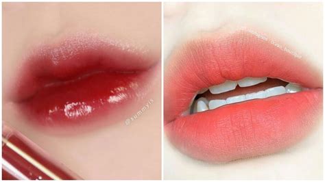 Korean lips tutorials I Amazing lips - YouTube