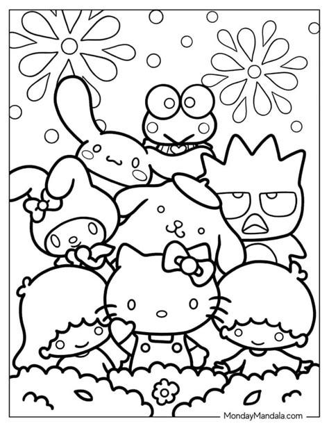 68 Hello Kitty Coloring Pages (Free PDF Printables) | Hello kitty ...