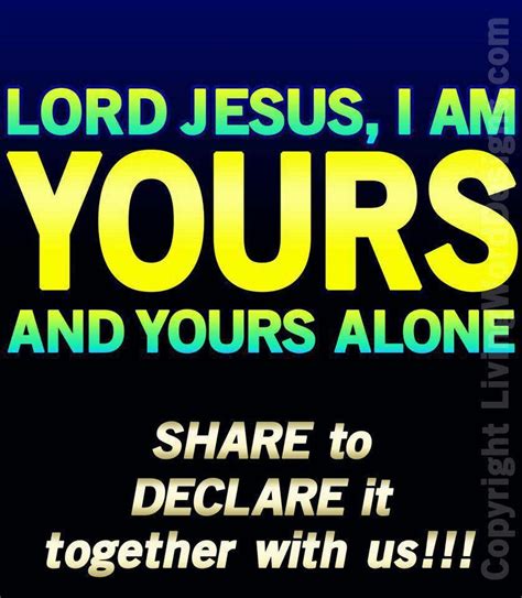 I AM YOURS | Words, Quotes, Jesus