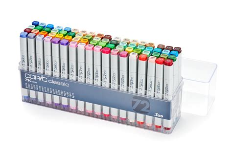 Copic Classic Marker Set, 72-Colors, Set C - Walmart.com