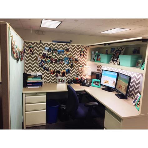 Kait on Instagram: “cubicle sweet cubicle #cubicledecor #pintrestinspired” | Cubicle decor ...