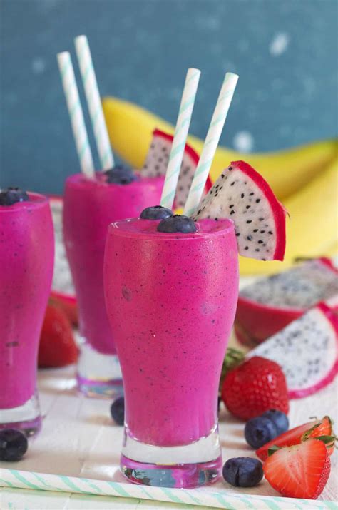 Easy Dragon Fruit Smoothie Recipe | Besto Blog