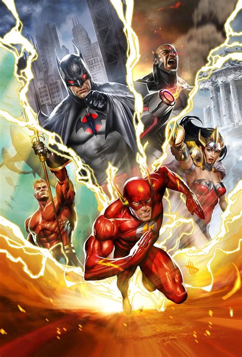 Justice League: The Flashpoint Paradox (2013) - Posters — The Movie Database (TMDb)