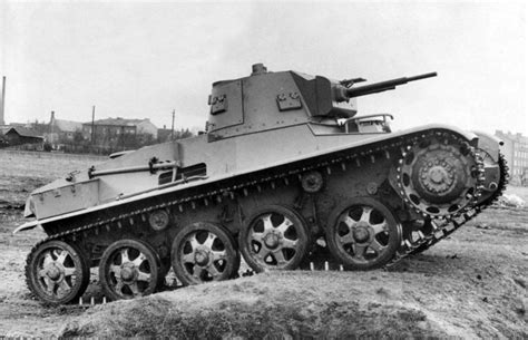 Landsverk L-60 'Swedish export light tank, 1935 Swedish Army, Periscope ...