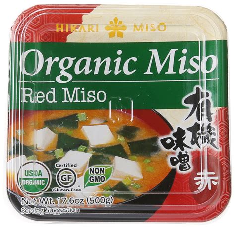 Hikari ORGANIC Red Miso Paste - 1 tub, 17.6 oz