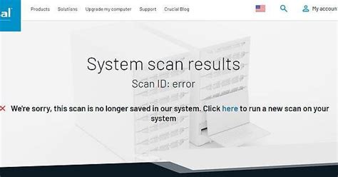 Replacement for Crucial System Scanner : r/buildapc