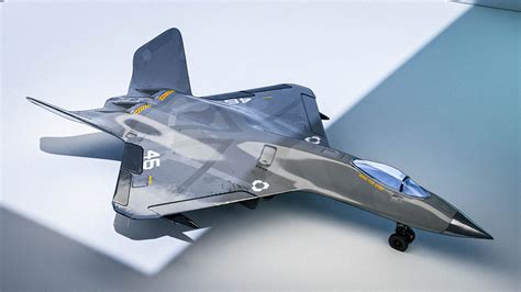 ArtStation - F-23 Fighter Jet by Northrop